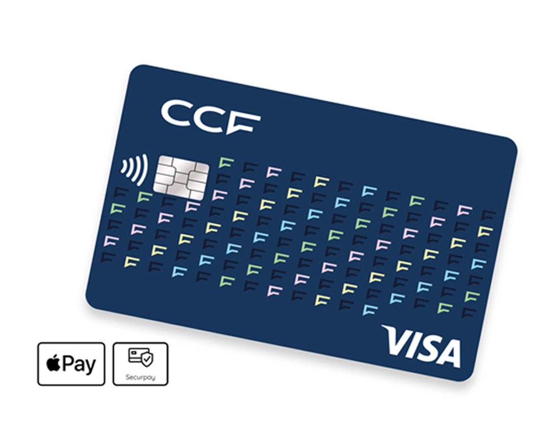 Lien vers la page de la carte bancaire CCF Visa One