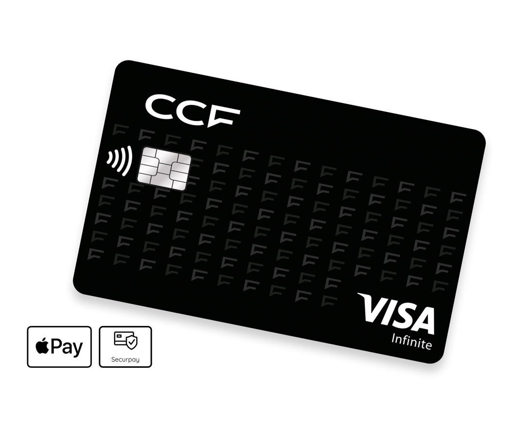 Lien vers la page de la carte bancaire Visa Infinite