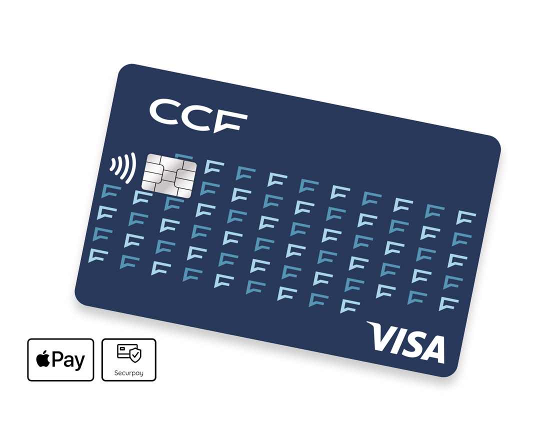 Lien vers la page de la carte bancaire CCF Visa One